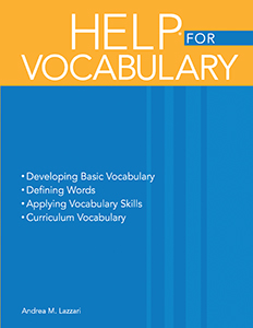 Handbook of Exercises for Language Processing HELP® for Vocabulary